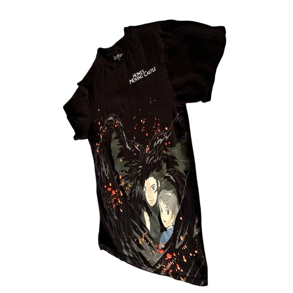 Howls Moving Castle T Shirt Small Black Studio Ghibli Boxlunch Graphic Anime - Picture 6 of 12